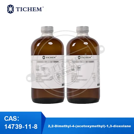 1L/25L/2, 2-Dimetil-4- (asetoksimetil) -1, 3-Dioksolana CAS: 14739-11-8