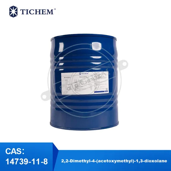 25L/2, 2-Dimetil-4- (asetoksimetil) -1, 3-Dioxolane/CAS: 14739-11-8